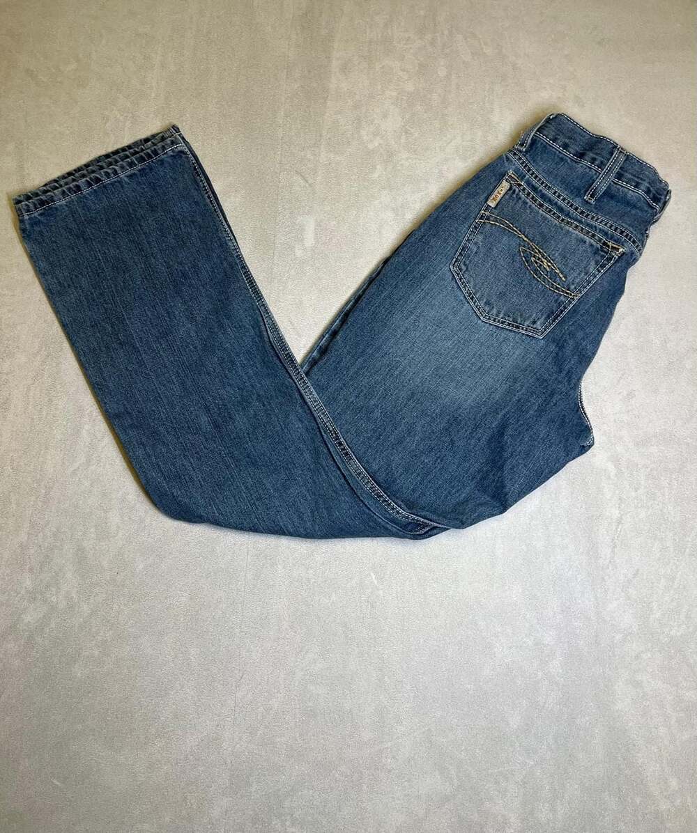 Cinch MB93034007 Western Straight Leg Denim Jeans 29x32